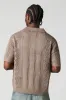 Textured Short Sleeve Top sold by Urban Planet