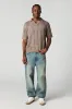 Textured Short Sleeve Top sold by Urban Planet
