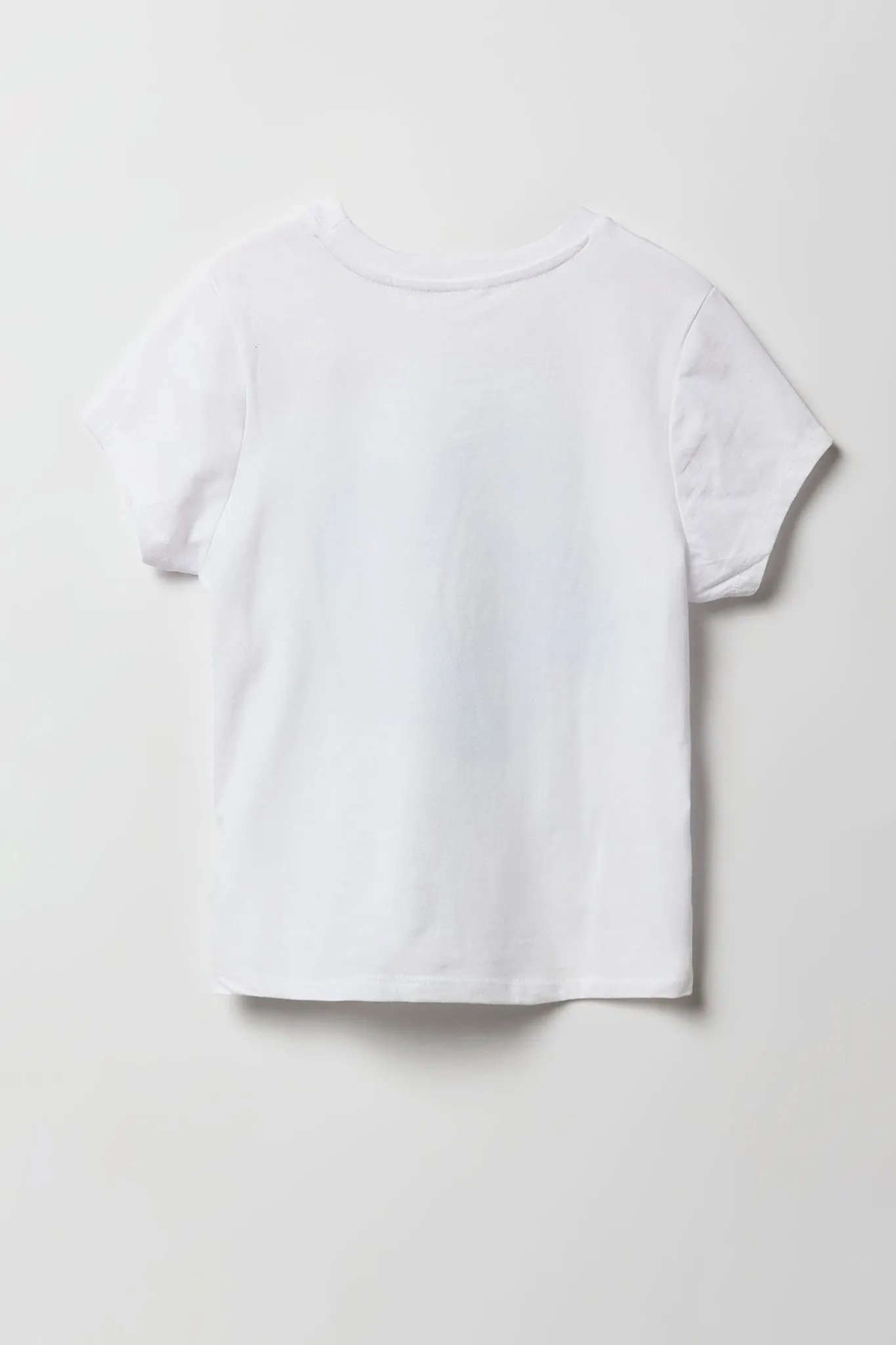 Girls Blue Hibiscus Graphic T-Shirt sold by Urban Planet product image thumbnail 2