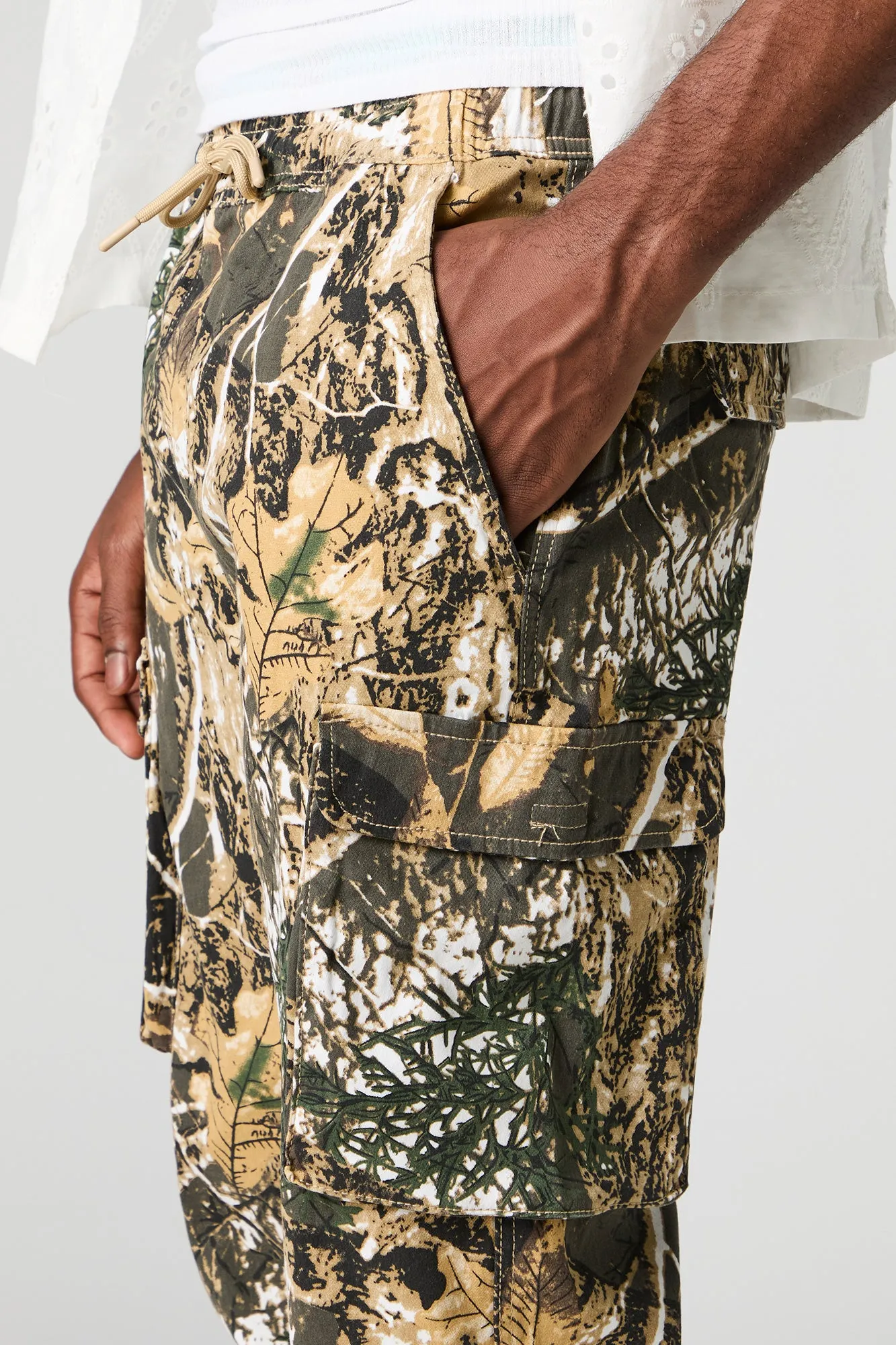 Jogger cargo à taille coulissante sold by Urban Planet product image thumbnail 4