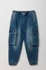 Boys Denim Cargo Jogger sold by Urban Planet