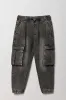 Boys Denim Cargo Jogger sold by Urban Planet