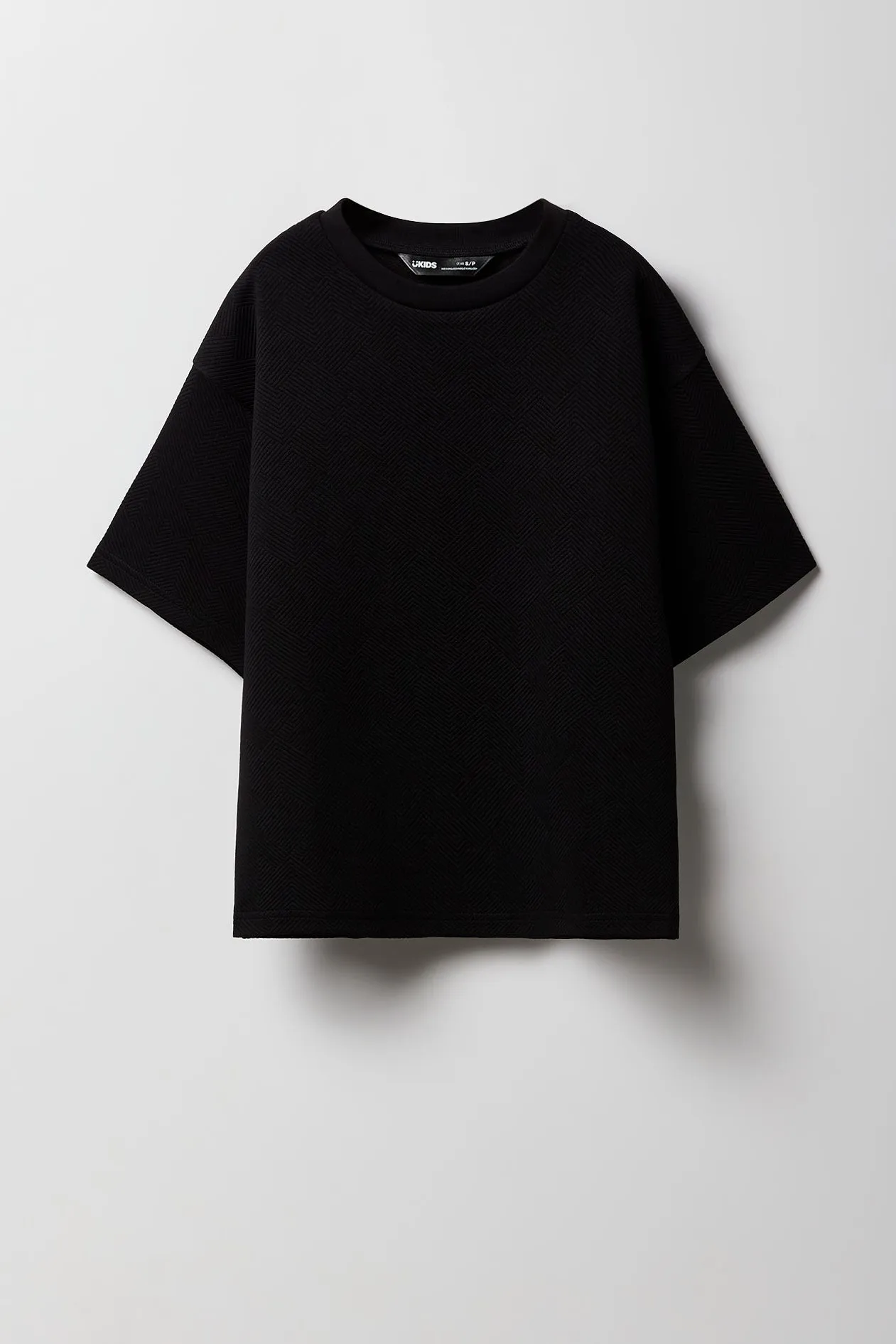 Boys Textured T-Shirt sold by Urban Planet