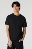 Wide Ribbed Knit T-Shirt sold by Urban Planet