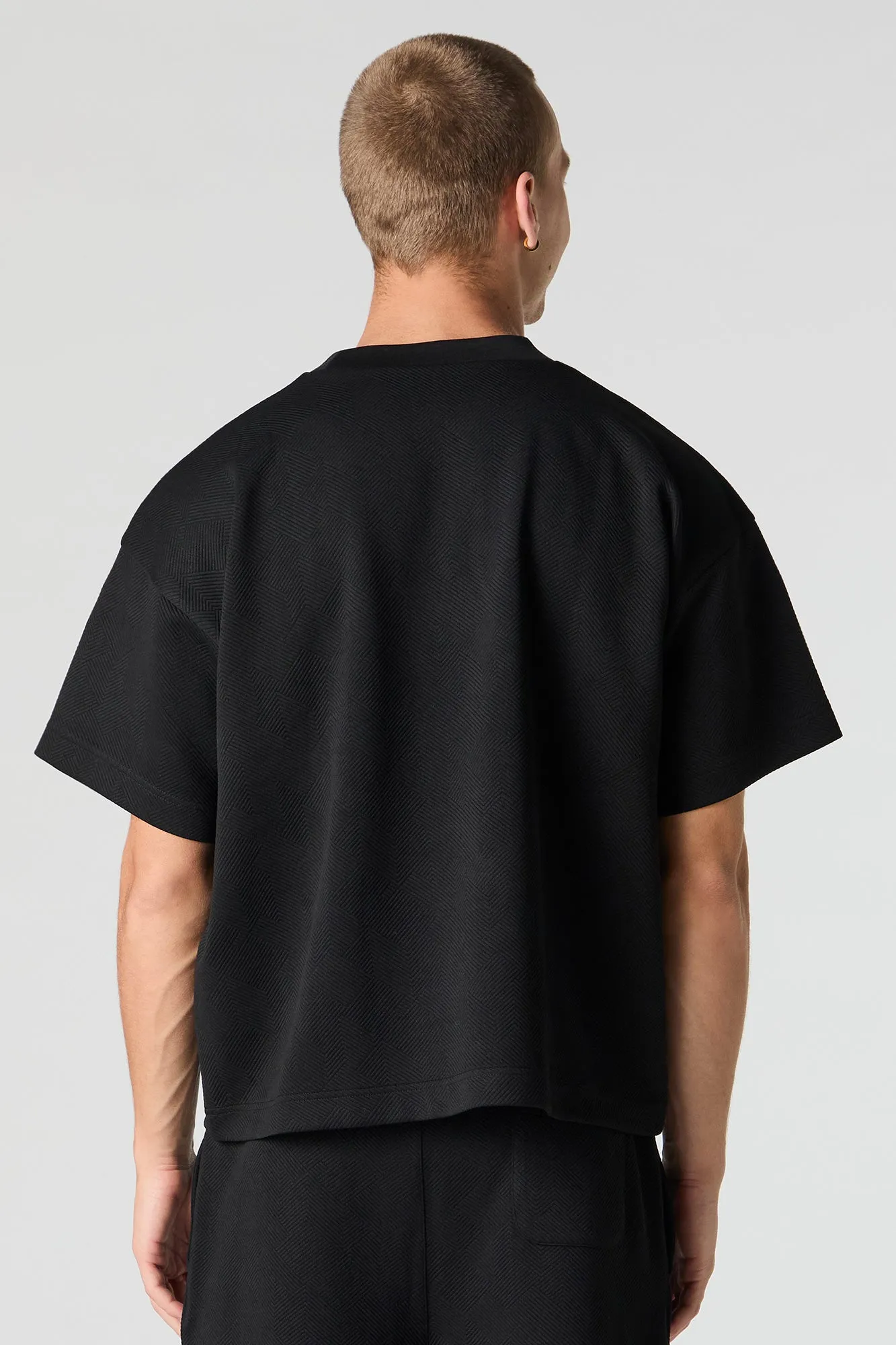 Textured Boxy T-Shirt sold by Urban Planet product image thumbnail 5