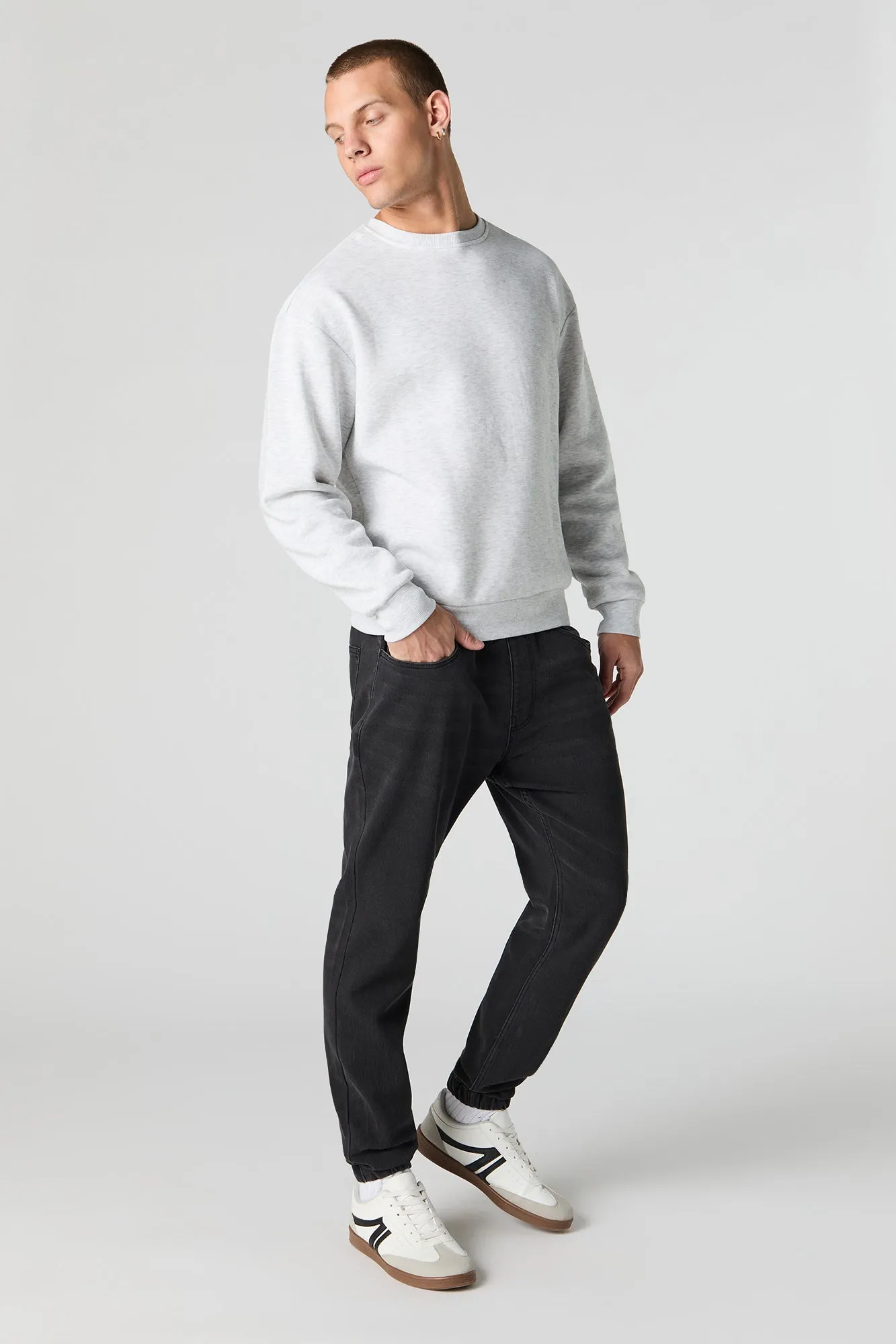 Denim Drawstring Jogger sold by Urban Planet product image thumbnail 5