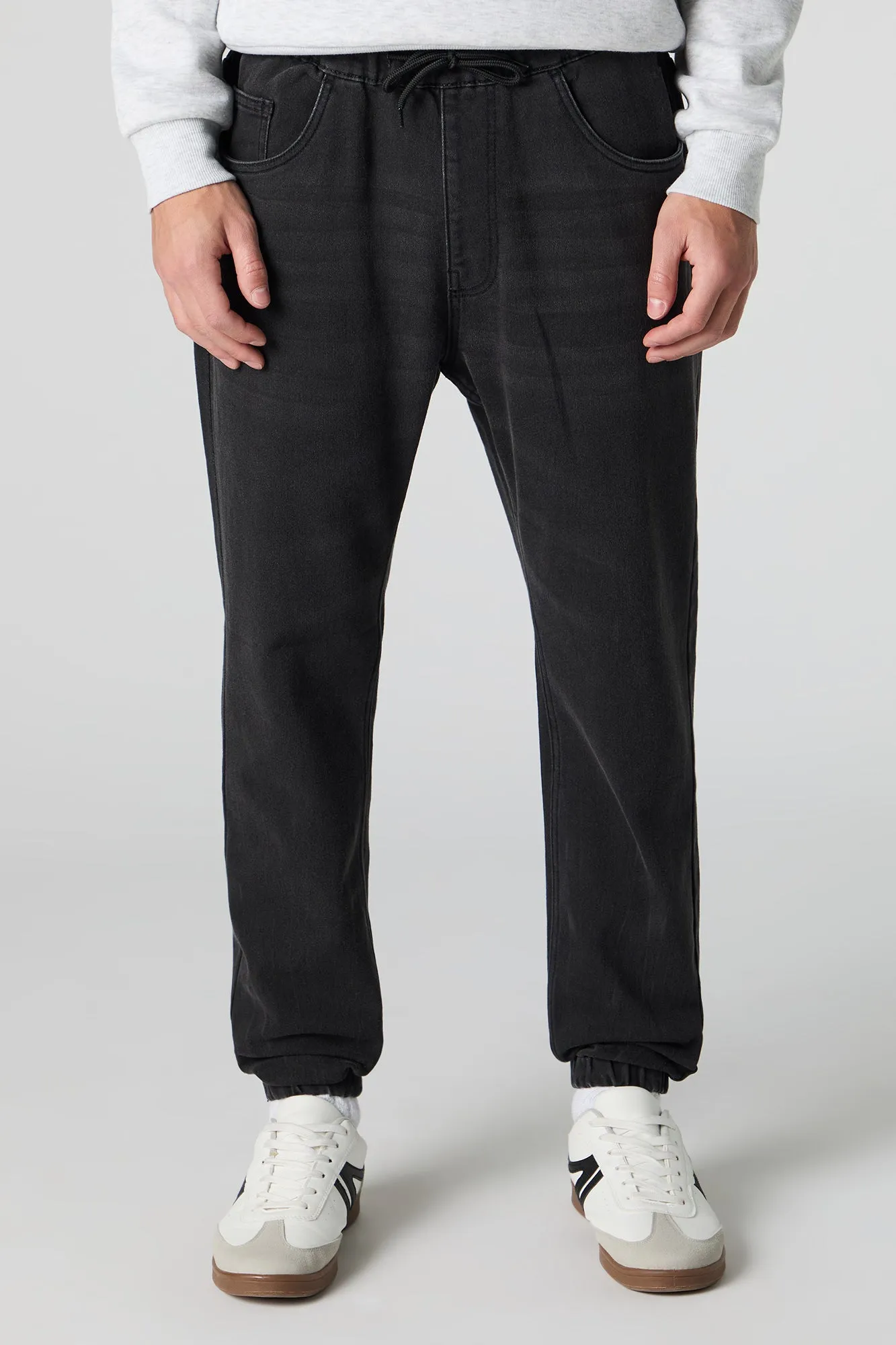 Denim Drawstring Jogger sold by Urban Planet product image thumbnail 4