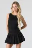 Minirobe à ourlet tulipe ruchée sold by Urban Planet