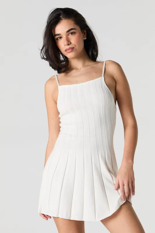 Pleated Knit Mini Dress sold by Urban Planet