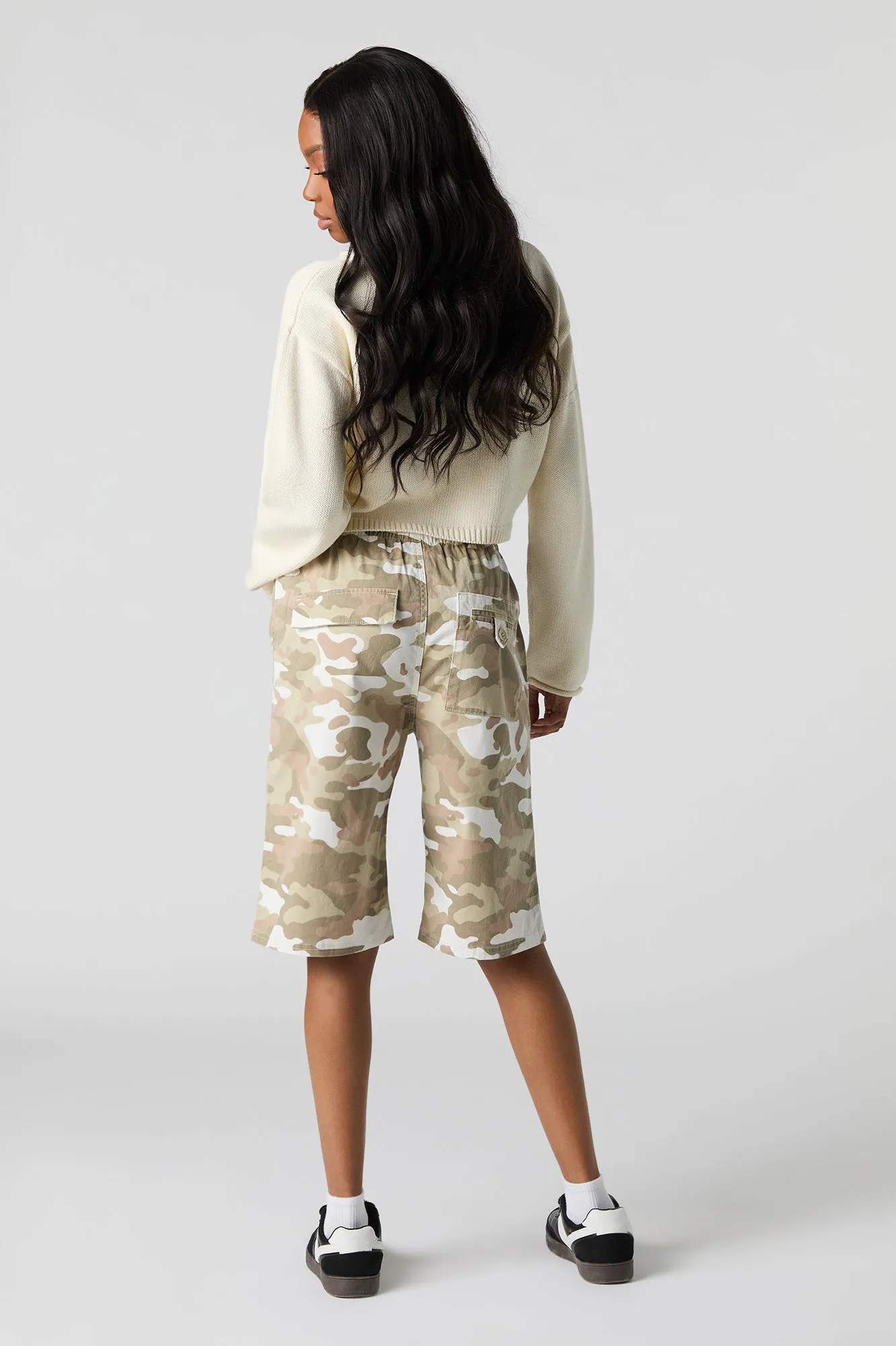 Bermuda cargo à taille coulissante sold by Urban Planet product image thumbnail 3