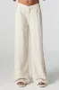 Pantalon à jambe droite en mélange de lin sold by Urban Planet