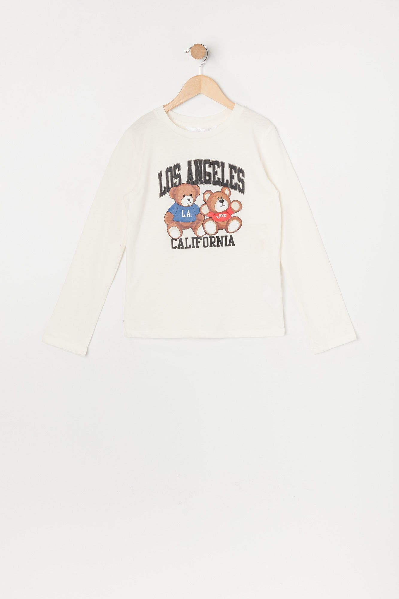 Girls Los Angeles Graphic Long Sleeve Top sold by Urban Planet