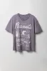 The Peanuts Lounge Graphic Boyfriend T-Shirt sold by Urban Planet