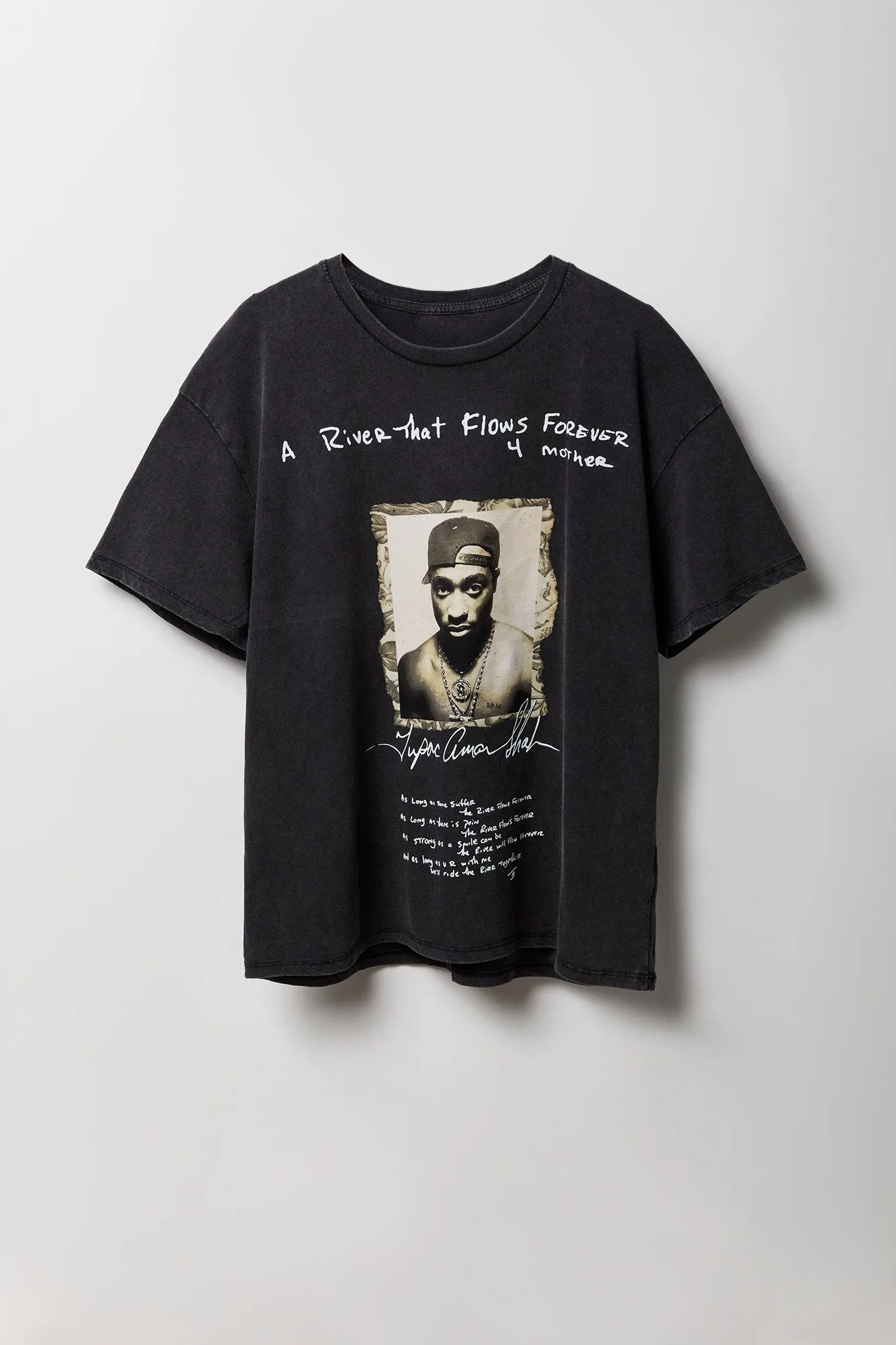 Tupac Graphic Boyfriend T-Shirt sold by Urban Planet