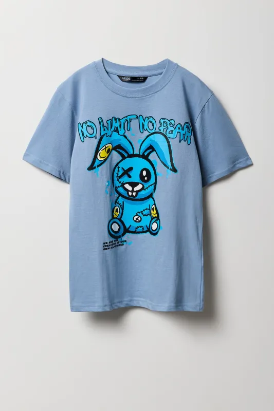 Boys No Limit Bunny Graphic T-Shirt sold by Urban Planet