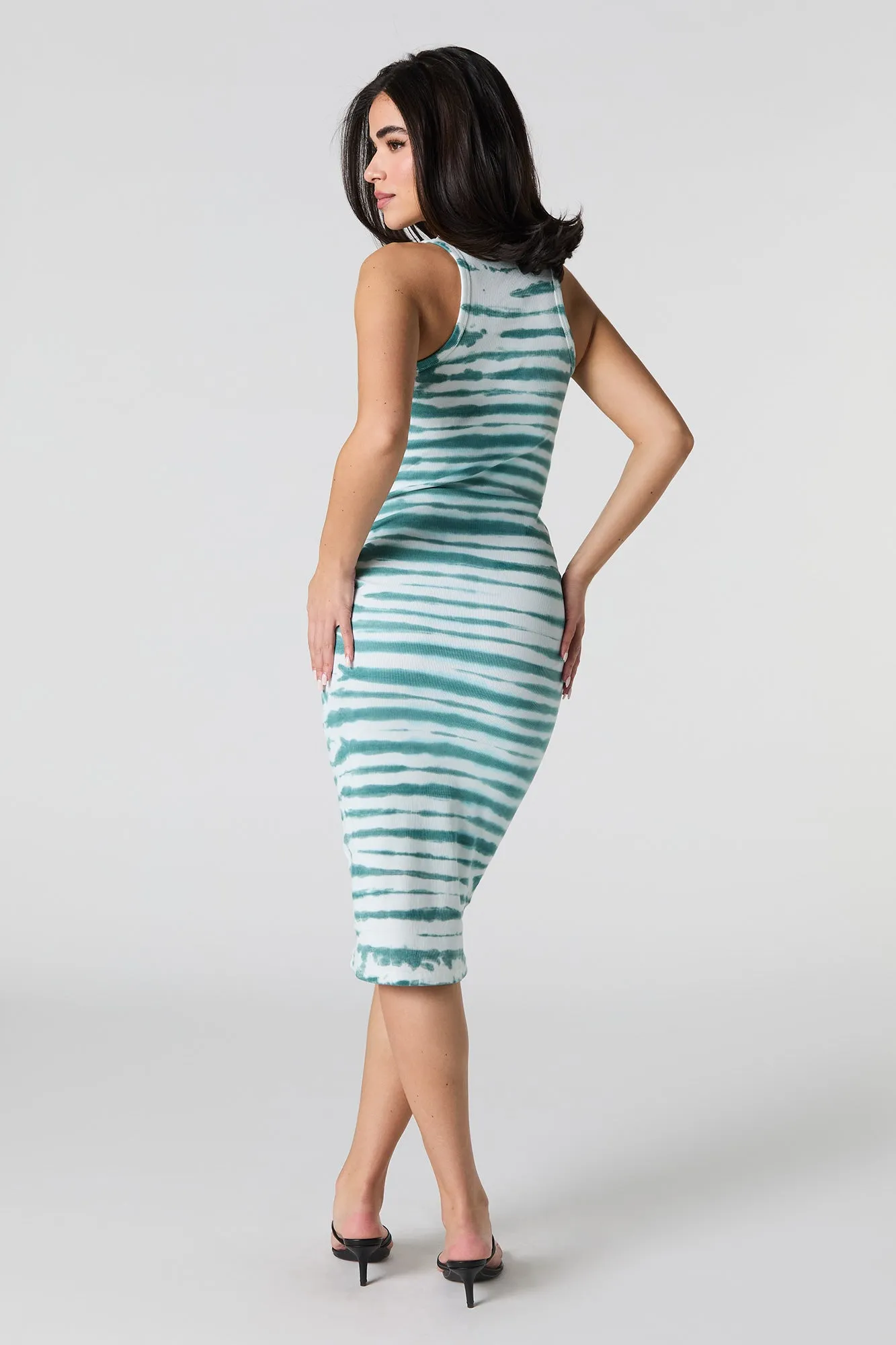 Ribbed Sleeveless Midi Dress sold by Urban Planet product image thumbnail 3
