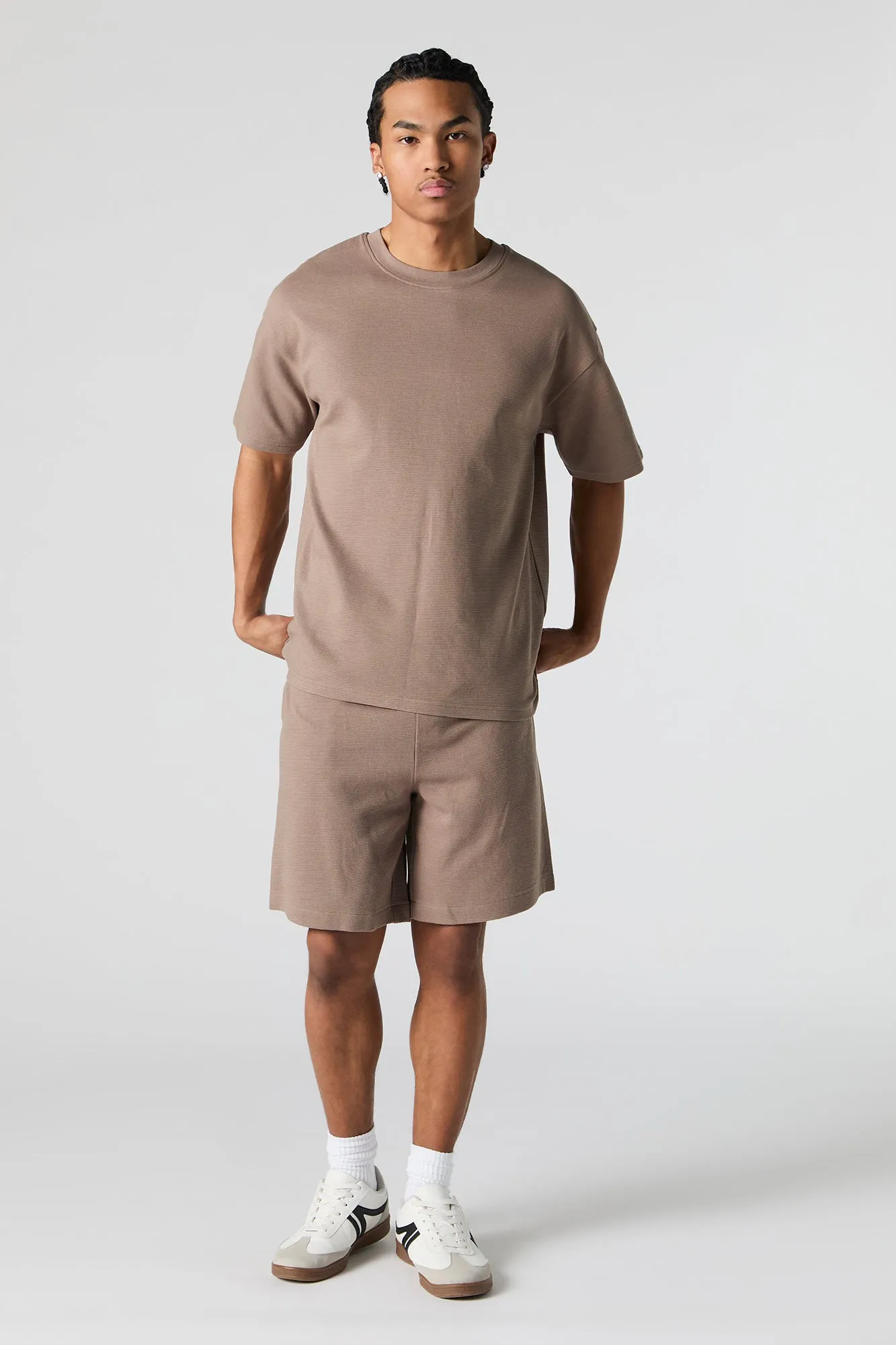 Short texturé à taille coulissante sold by Urban Planet product image thumbnail 2