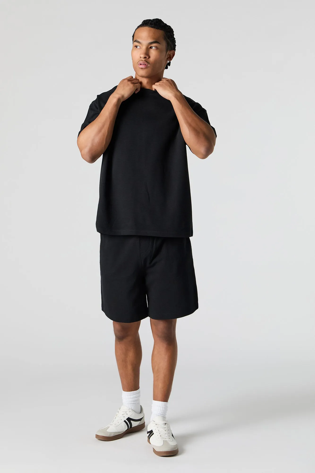 Short texturé à taille coulissante sold by Urban Planet product image thumbnail 5