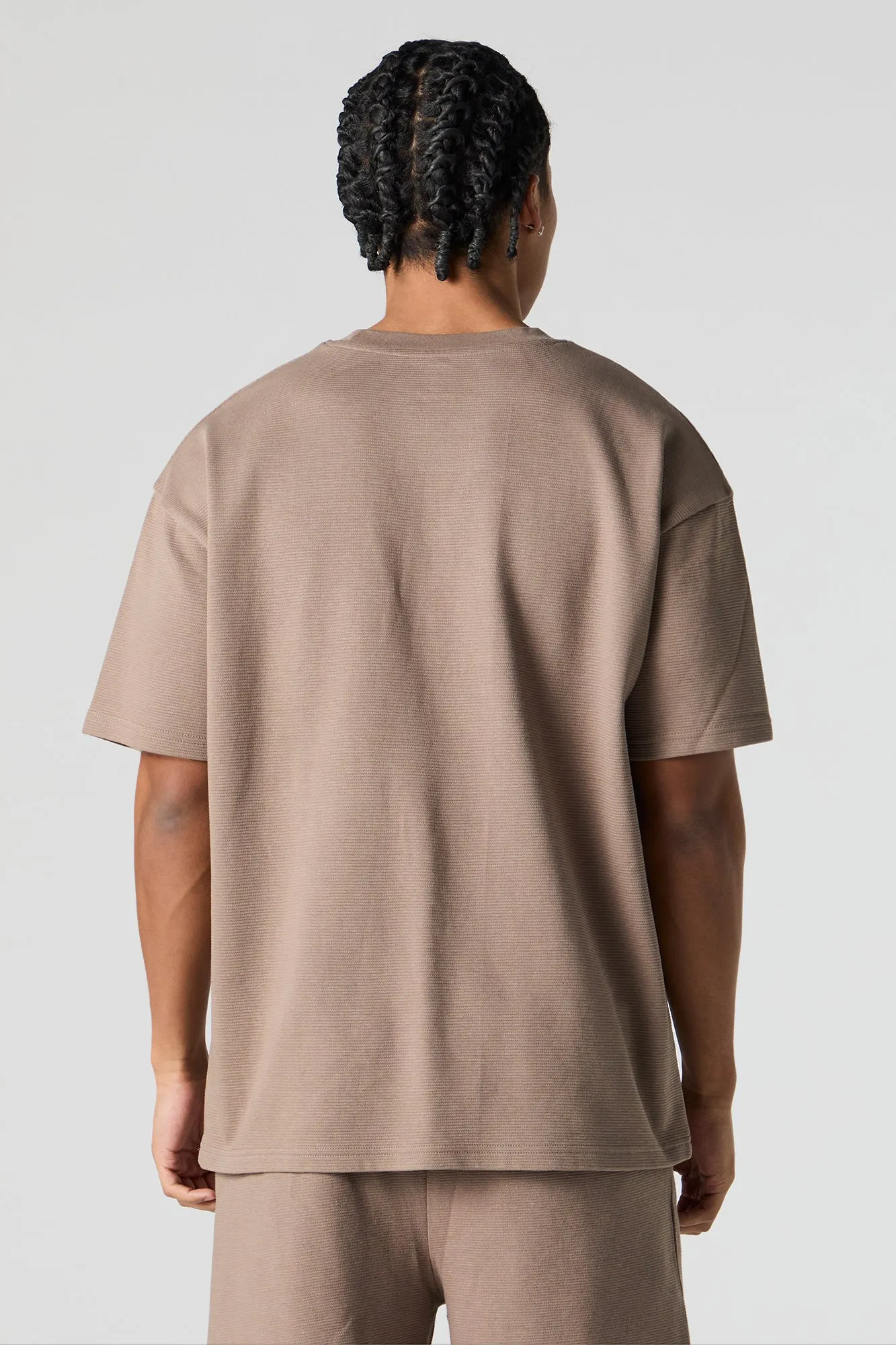 Textured T-Shirt sold by Urban Planet product image thumbnail 2