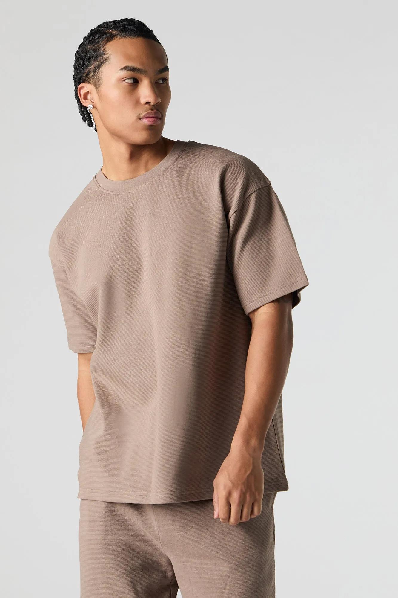 Textured T-Shirt sold by Urban Planet