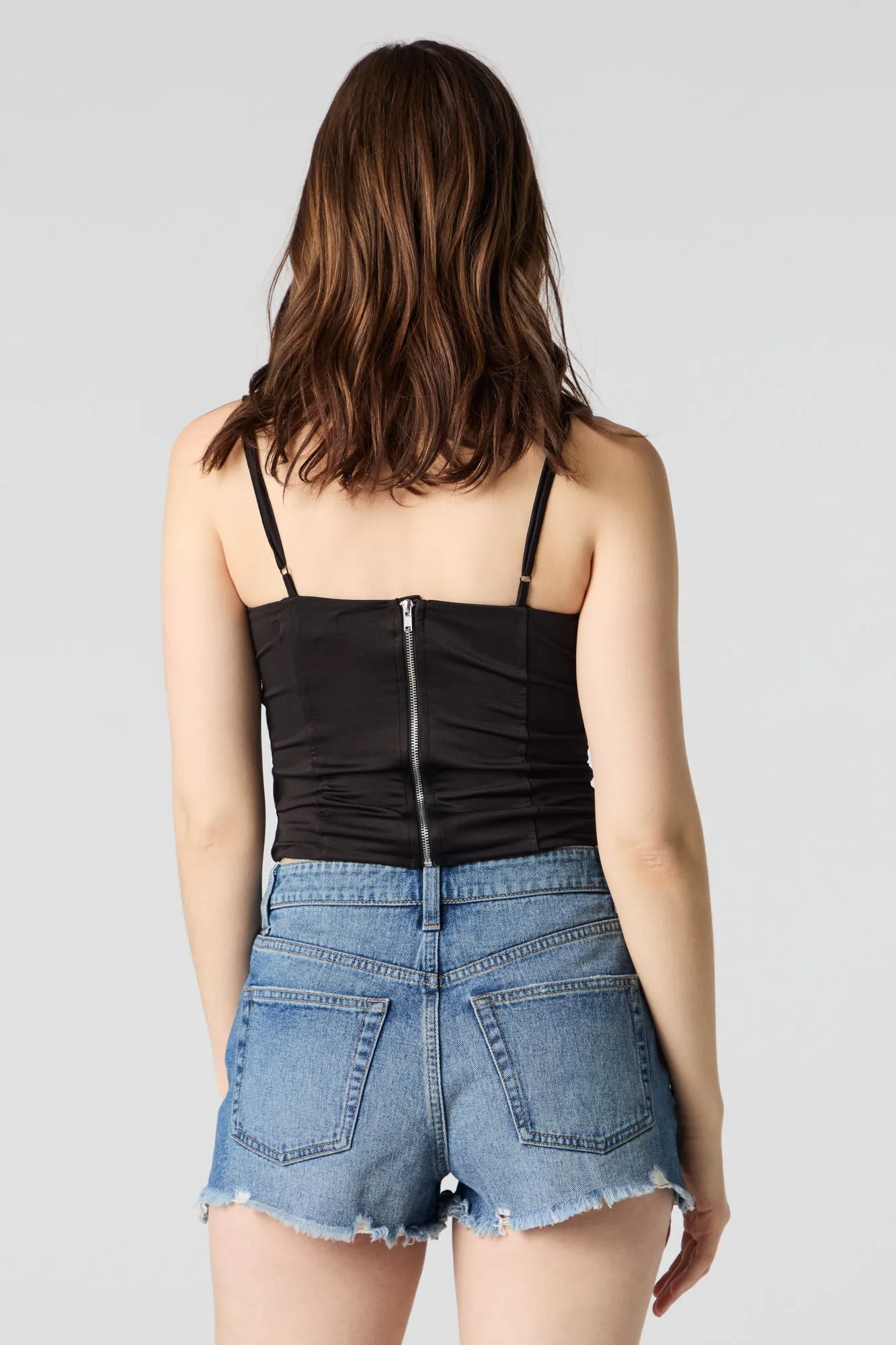 Medium Distressed Denim Short sold by Urban Planet product image thumbnail 2