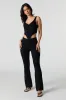 Pantalon évasé en tricot côtelé sold by Urban Planet