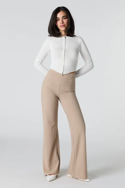 Crepe Foldover Waist Pant sold by Urban Planet