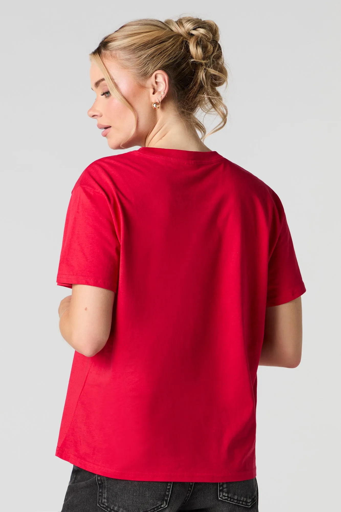 T-shirt coupe garçonne à imprimé Snoopy sold by Urban Planet product image thumbnail 2