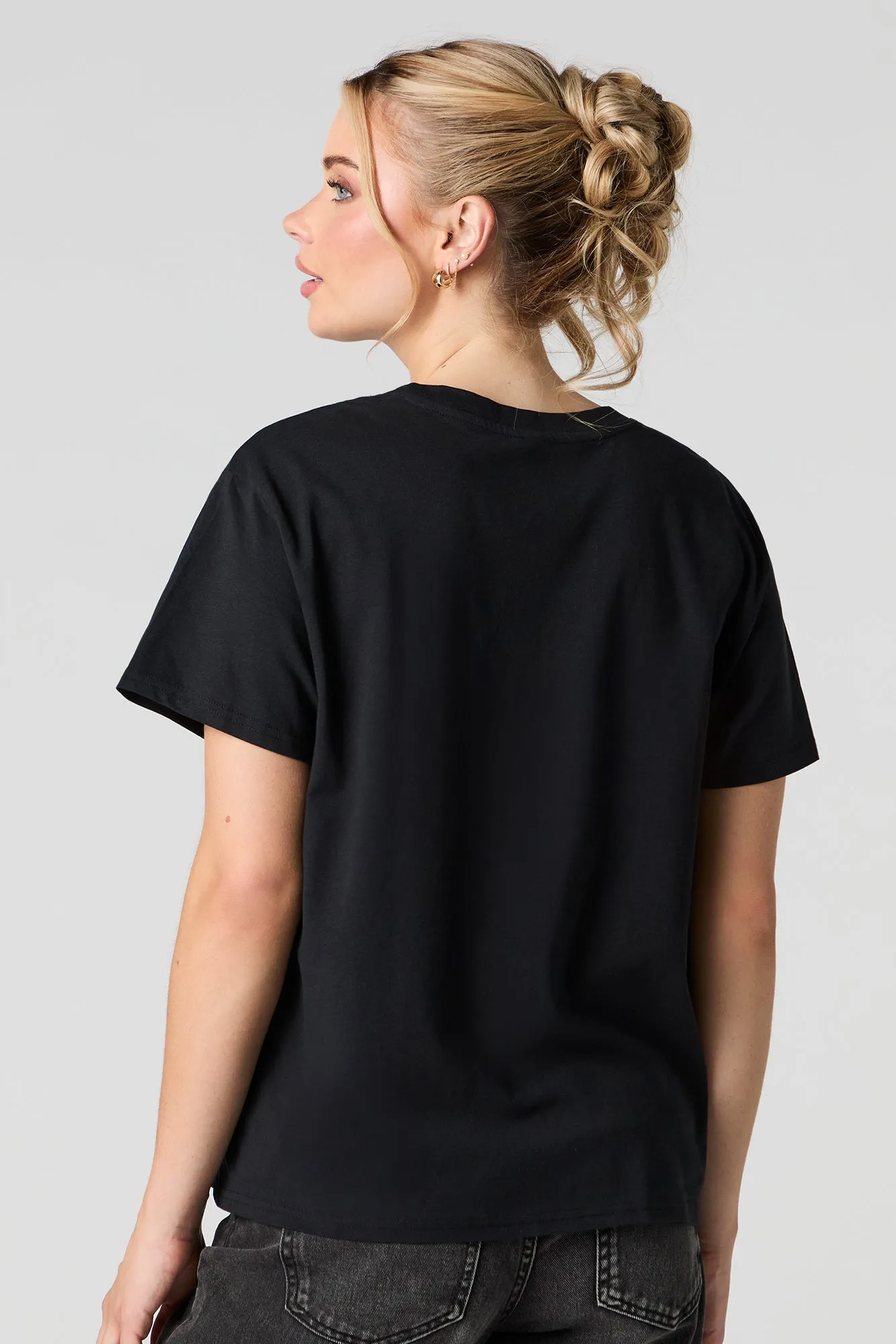 Winnie The Pooh Graphic Boyfriend T-Shirt sold by Urban Planet product image thumbnail 2