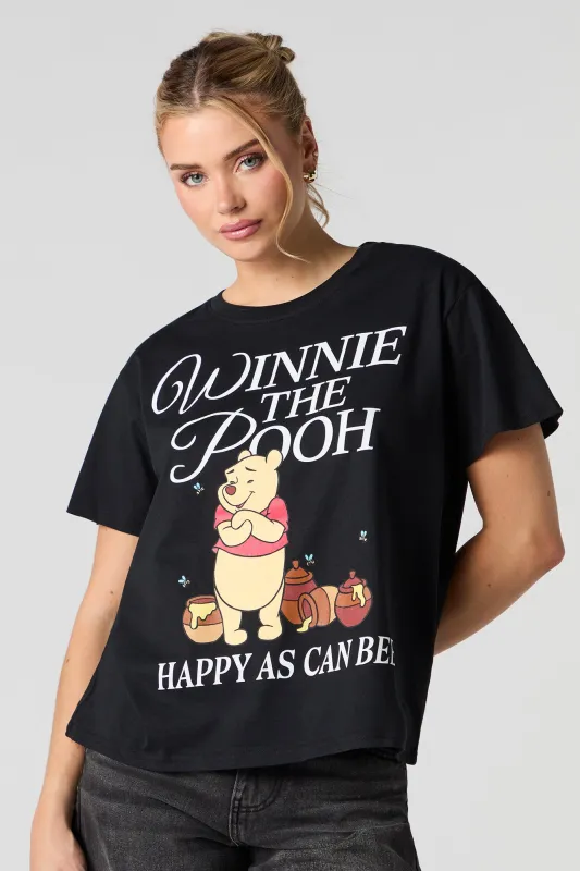 T-shirt coupe garçonne à imprimé Winnie The Pooh sold by Urban Planet