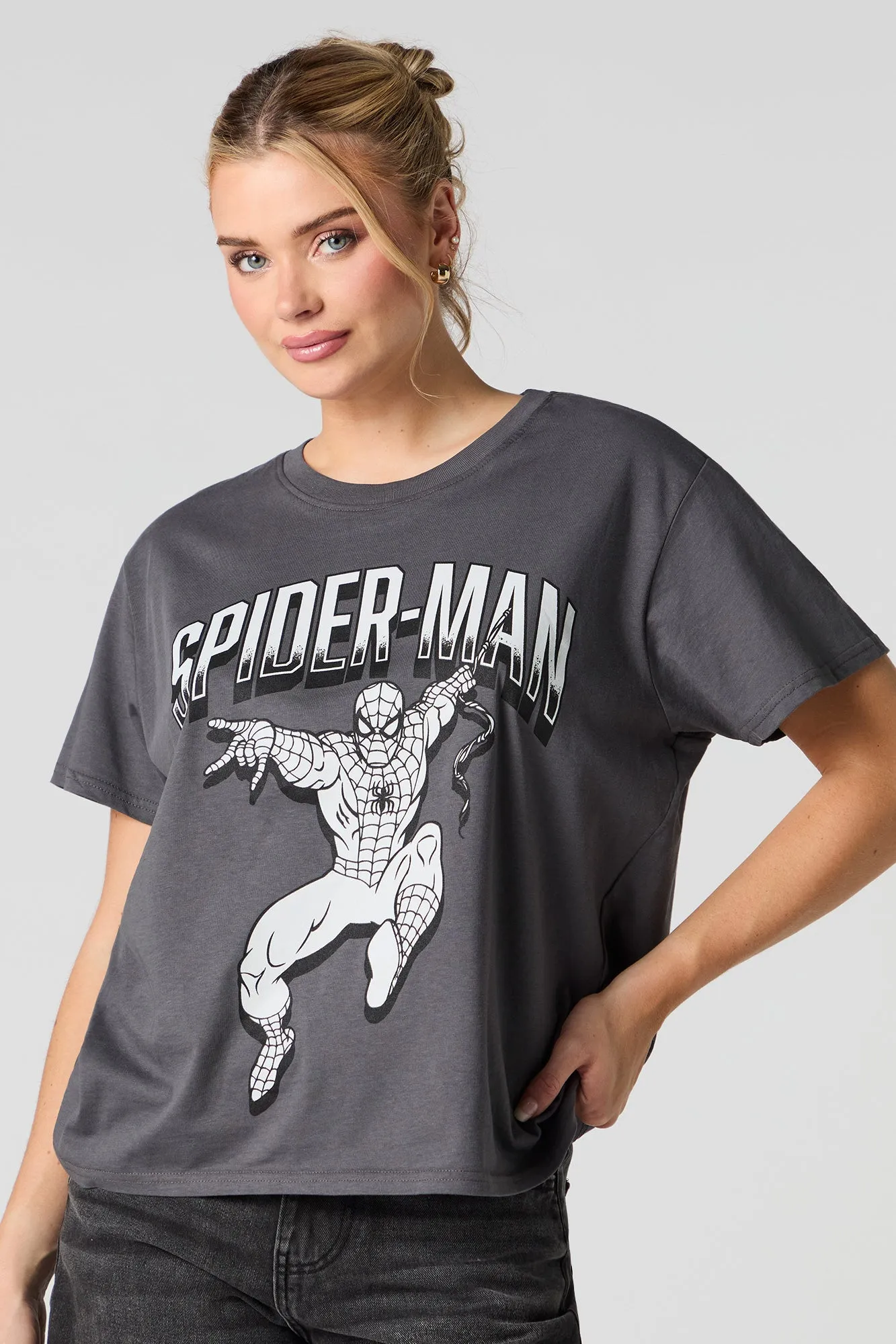 Spiderman Graphic Boyfriend T-Shirt sold by Urban Planet