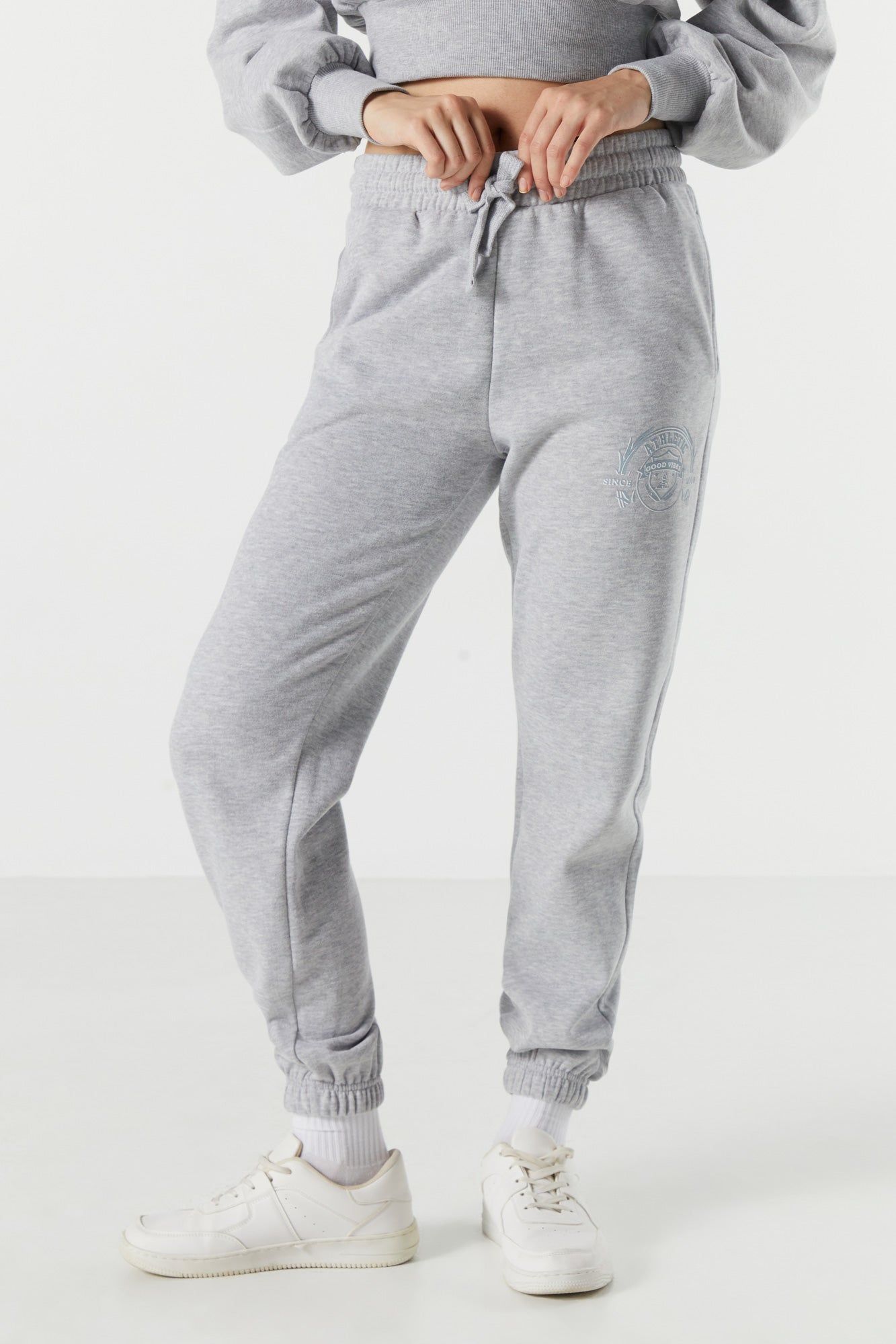 Athletic Graphic Fleece Jogger sold by Urban Planet product image thumbnail 3