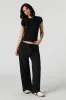 Pantalon doux côtelé à jambe large sold by Urban Planet