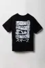 T-shirt coupe garçonne à imprimé Smurf Cartoon sold by Urban Planet