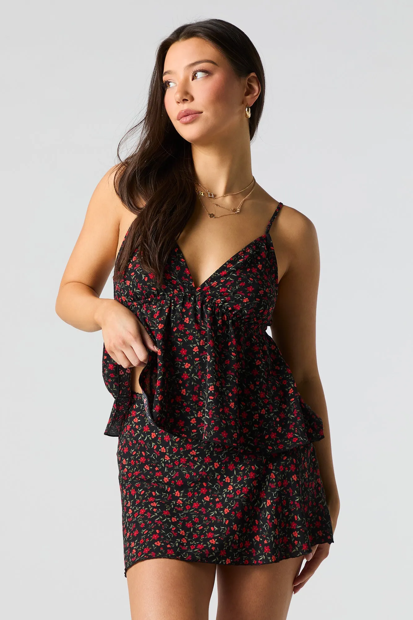 Printed Mini Skort sold by Urban Planet