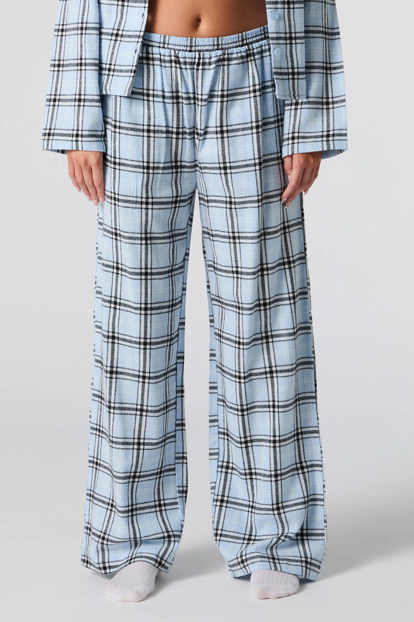 Flannel Pajama Pant sold by Urban Planet product image thumbnail 5
