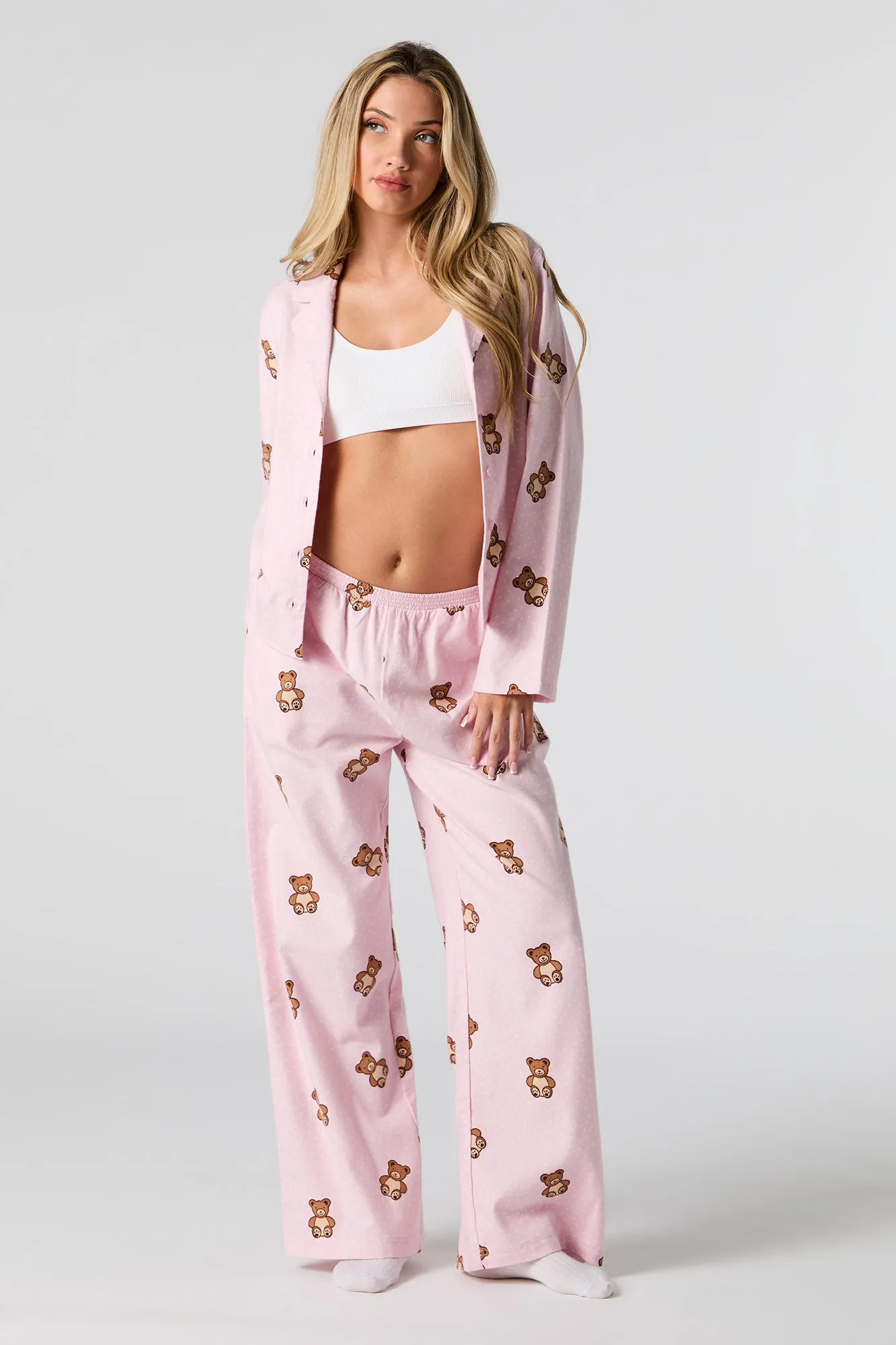 Pantalon de pyjama en flanelle sold by Urban Planet