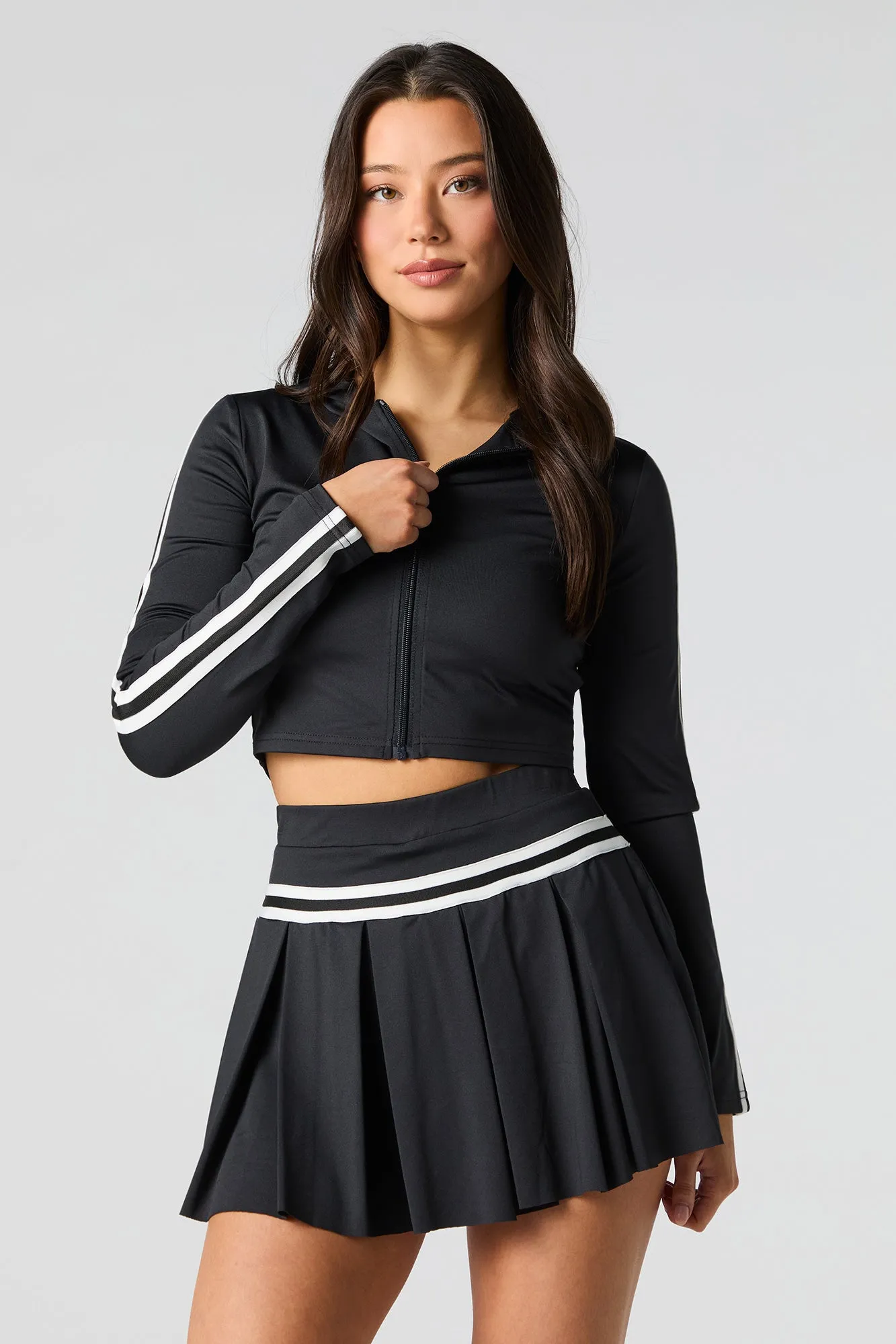 Active Contrast Striped Skort sold by Urban Planet product image thumbnail 5