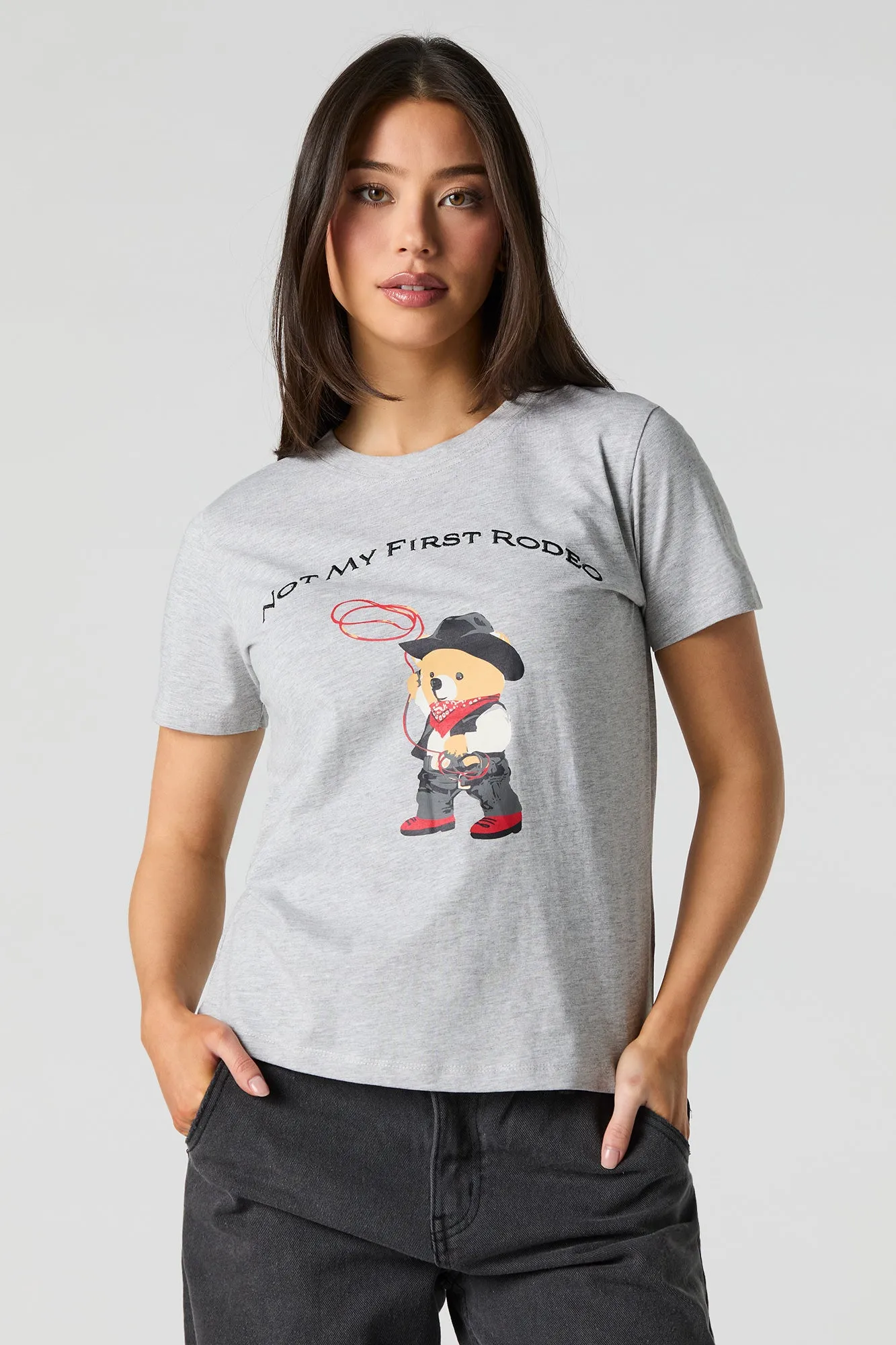 Not My First Rodeo Embroidered Graphic T-Shirt sold by Urban Planet