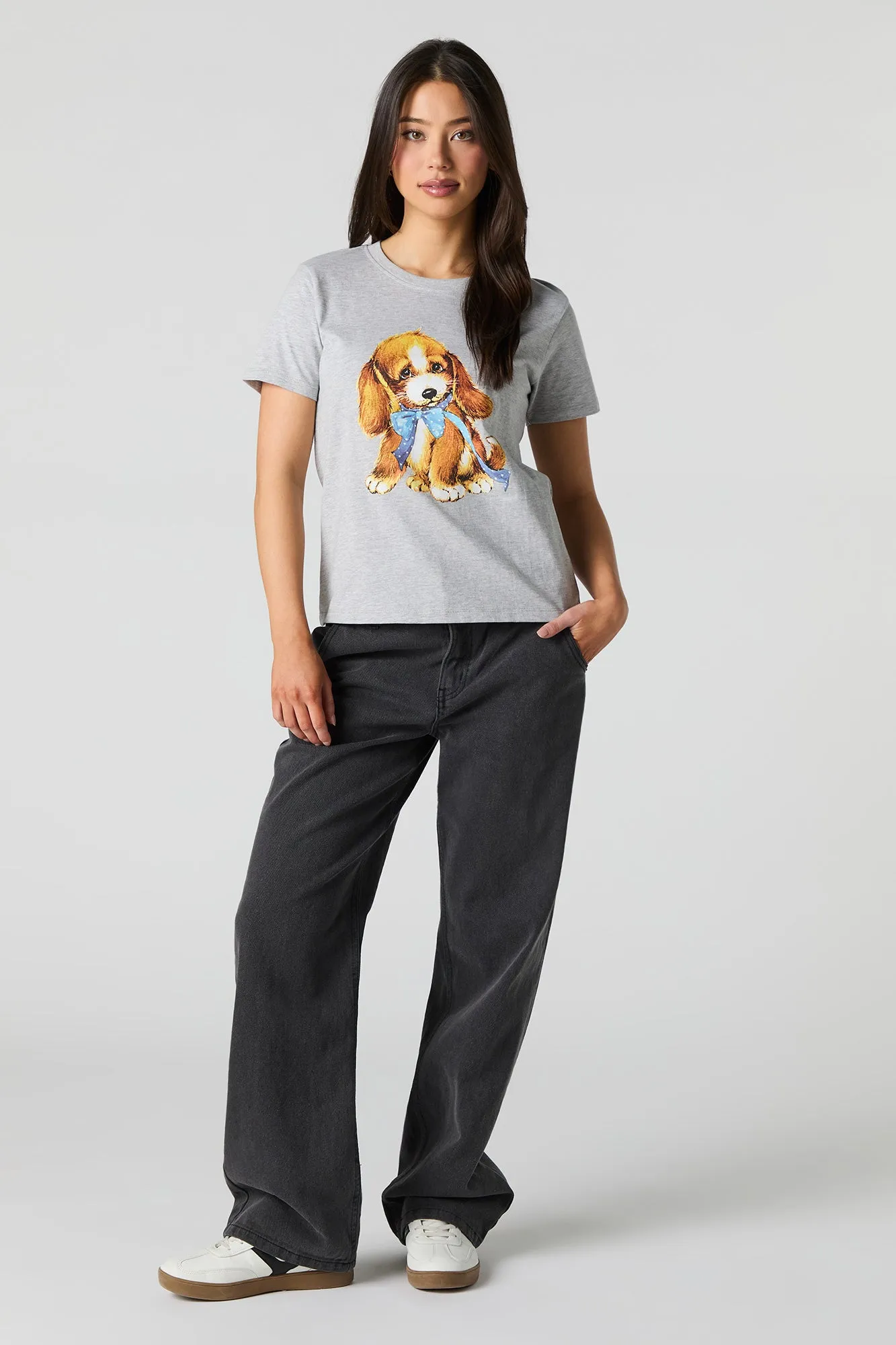 Puppy Graphic T-Shirt sold by Urban Planet product image thumbnail 2