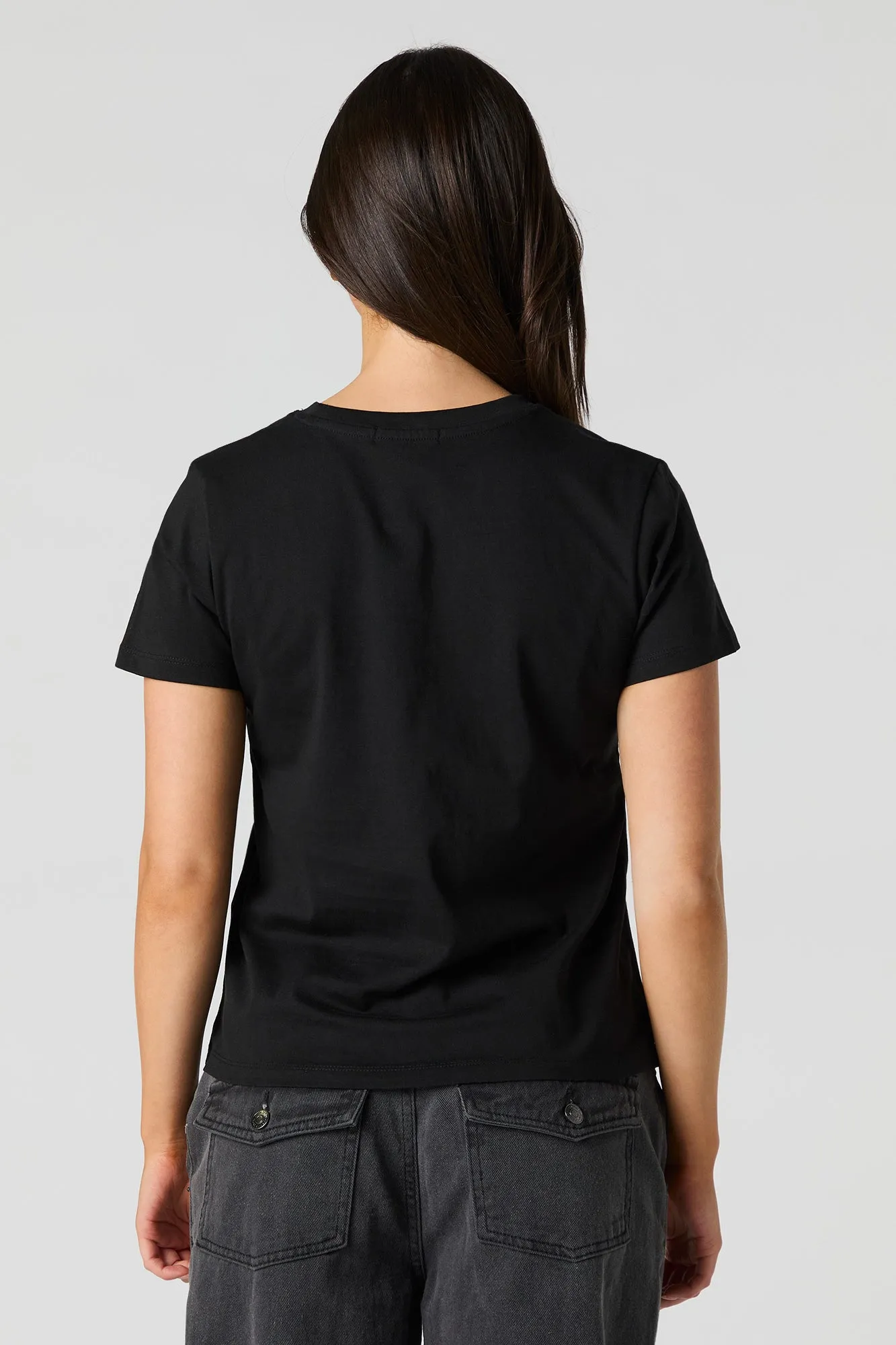 Luck Cherries Graphic T-Shirt sold by Urban Planet product image thumbnail 3