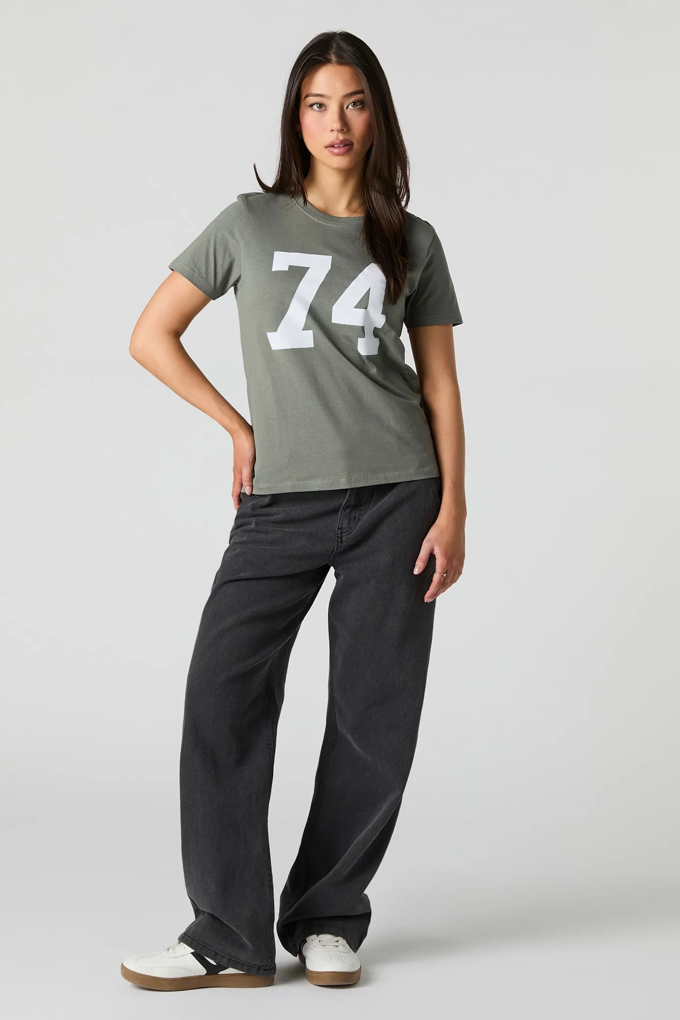 T-shirt à imprimé 74 Flock sold by Urban Planet product image thumbnail 2