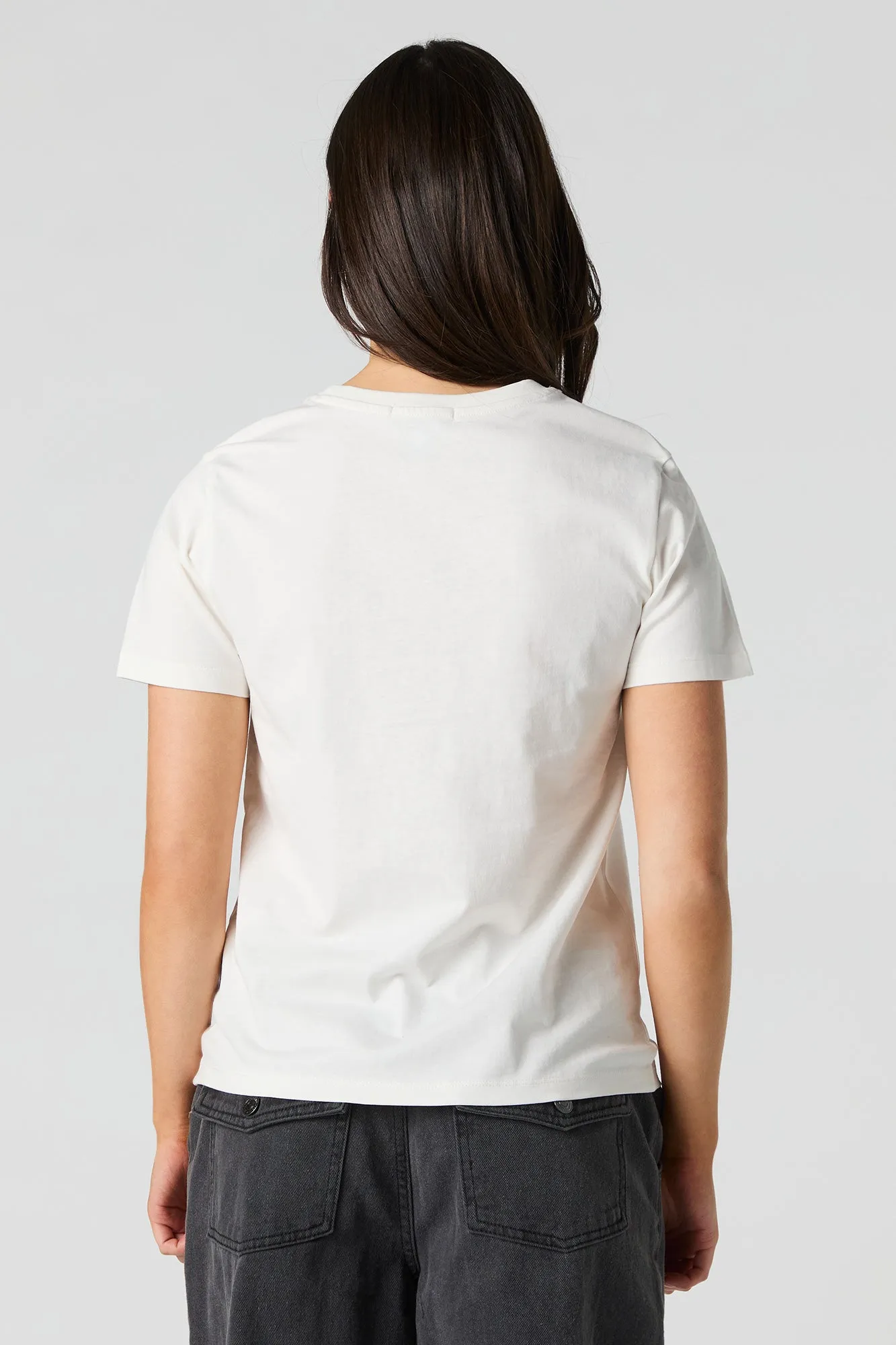 T-shirt avec motif brodé Cheetah Star en sergé sold by Urban Planet product image thumbnail 3