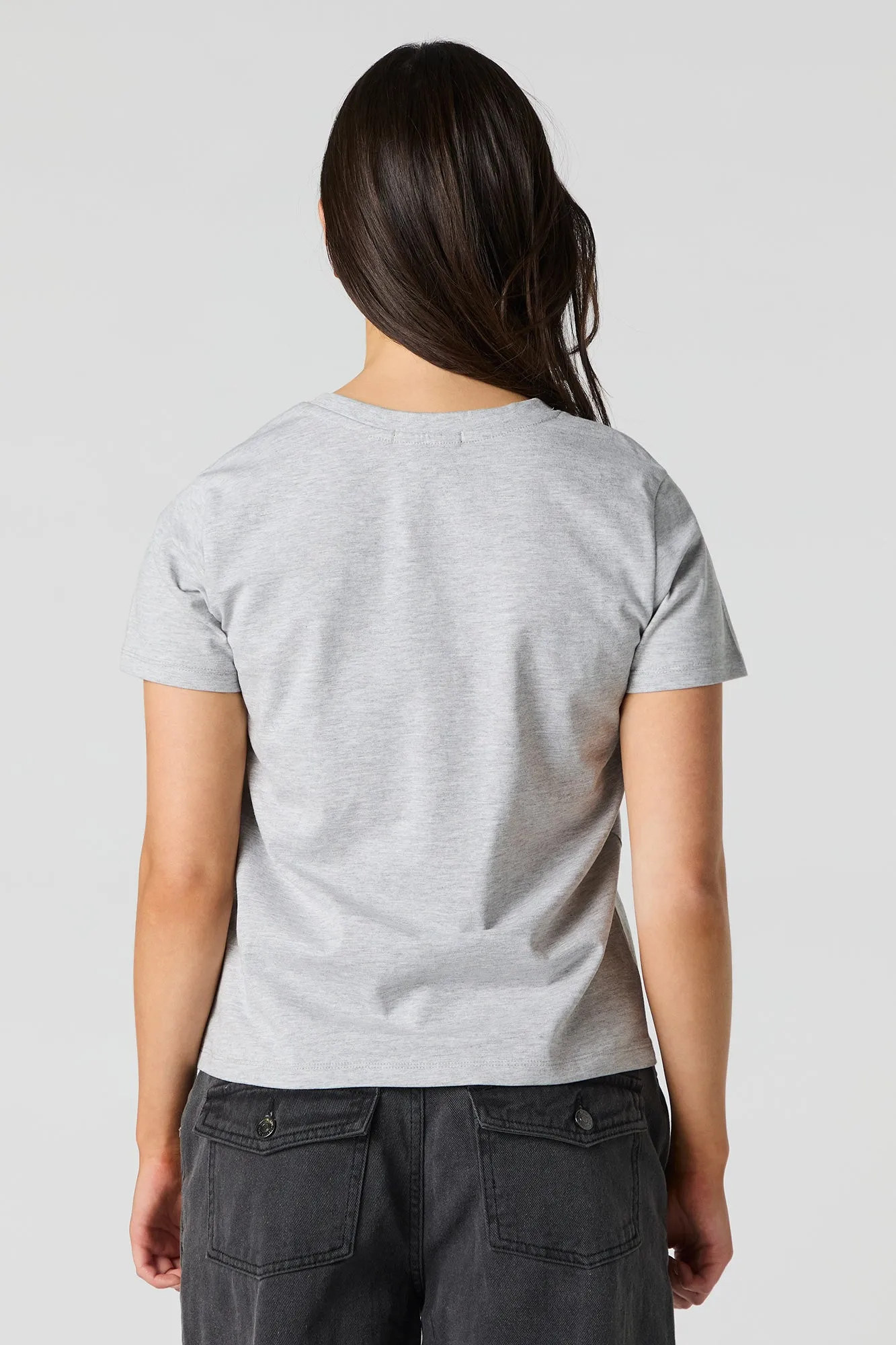 T-shirt avec motif brodé 95 en sergé sold by Urban Planet product image thumbnail 3