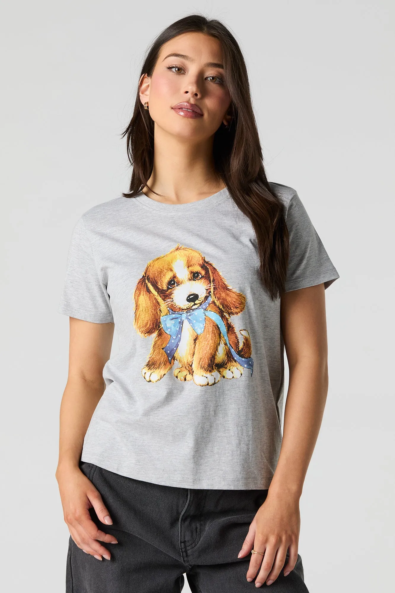 T-shirt à imprimé Puppy sold by Urban Planet