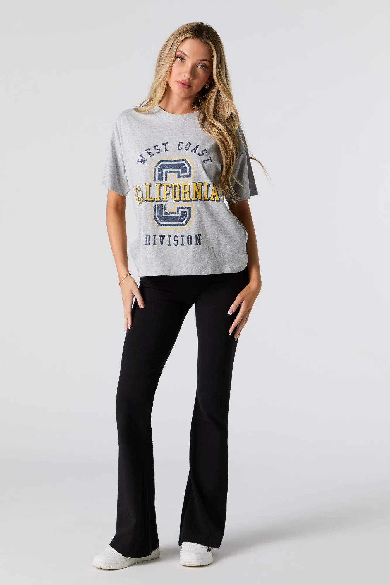 California West Coast Graphic T-Shirt sold by Urban Planet product image thumbnail 2