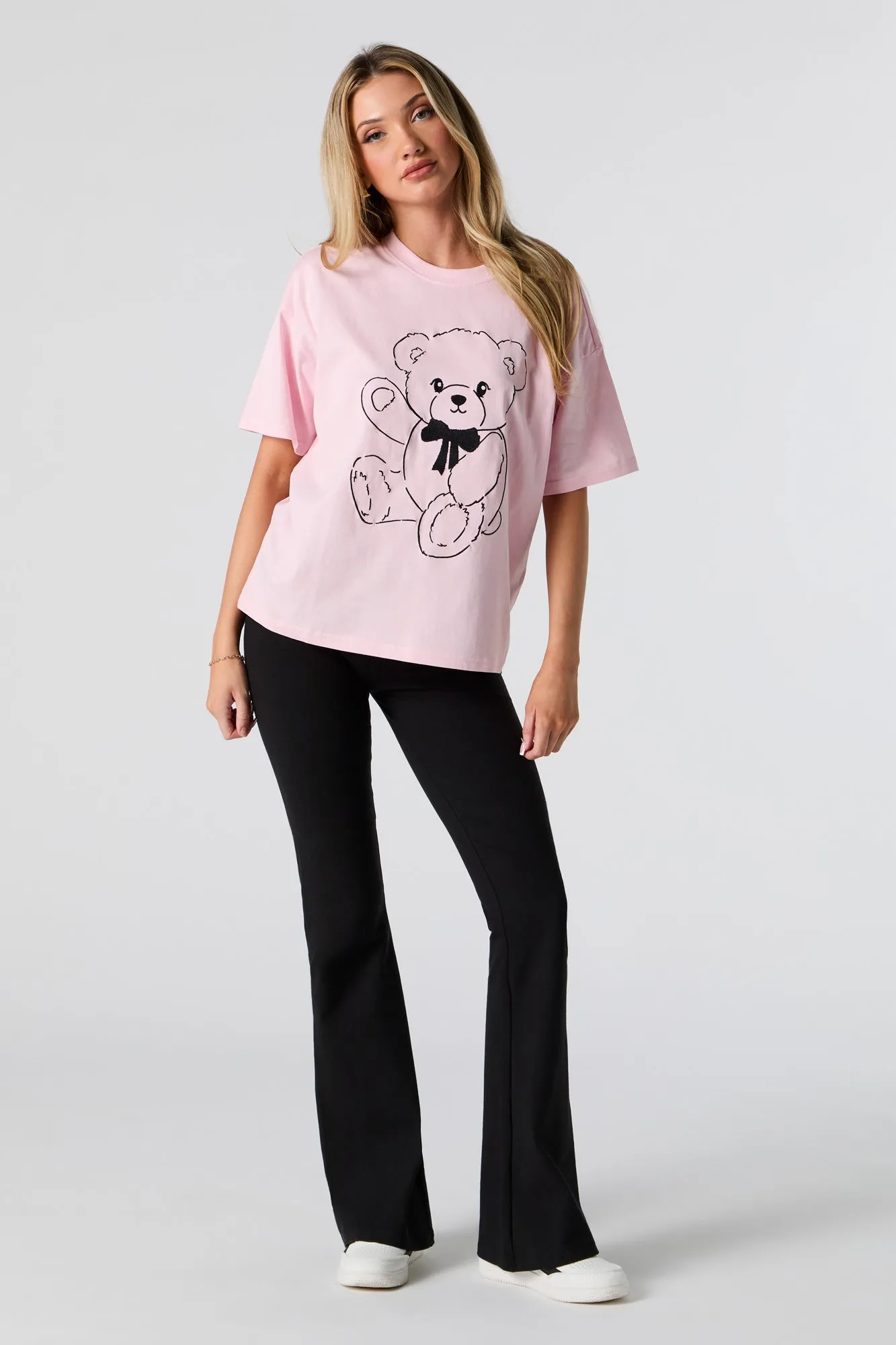T-shirt avec motif brodé Teddy Bear sold by Urban Planet product image thumbnail 2