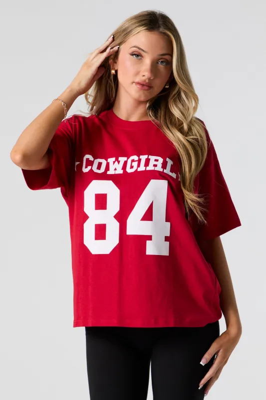 T-shirt à imprimé Cowgirl 84 sold by Urban Planet