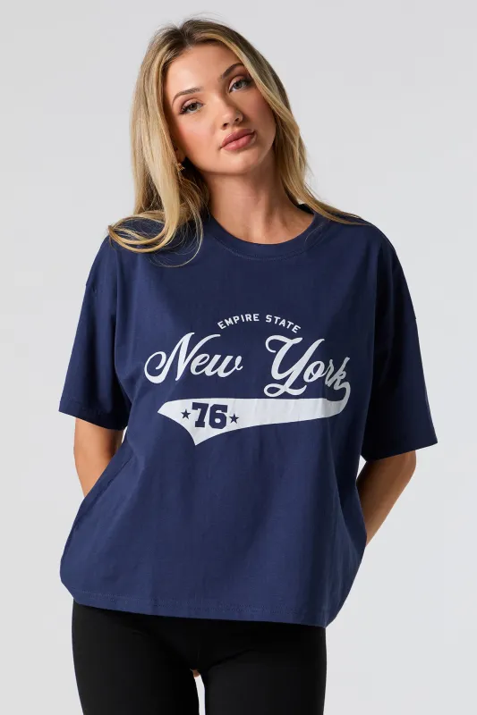 T-shirt à imprimé New York 76 sold by Urban Planet