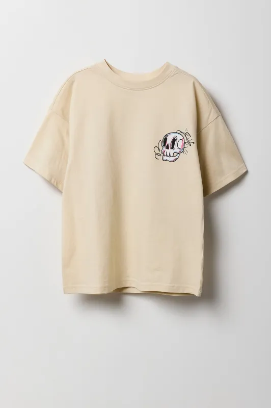 T-shirt à imprimé Always Vibing pour garçon sold by Urban Planet